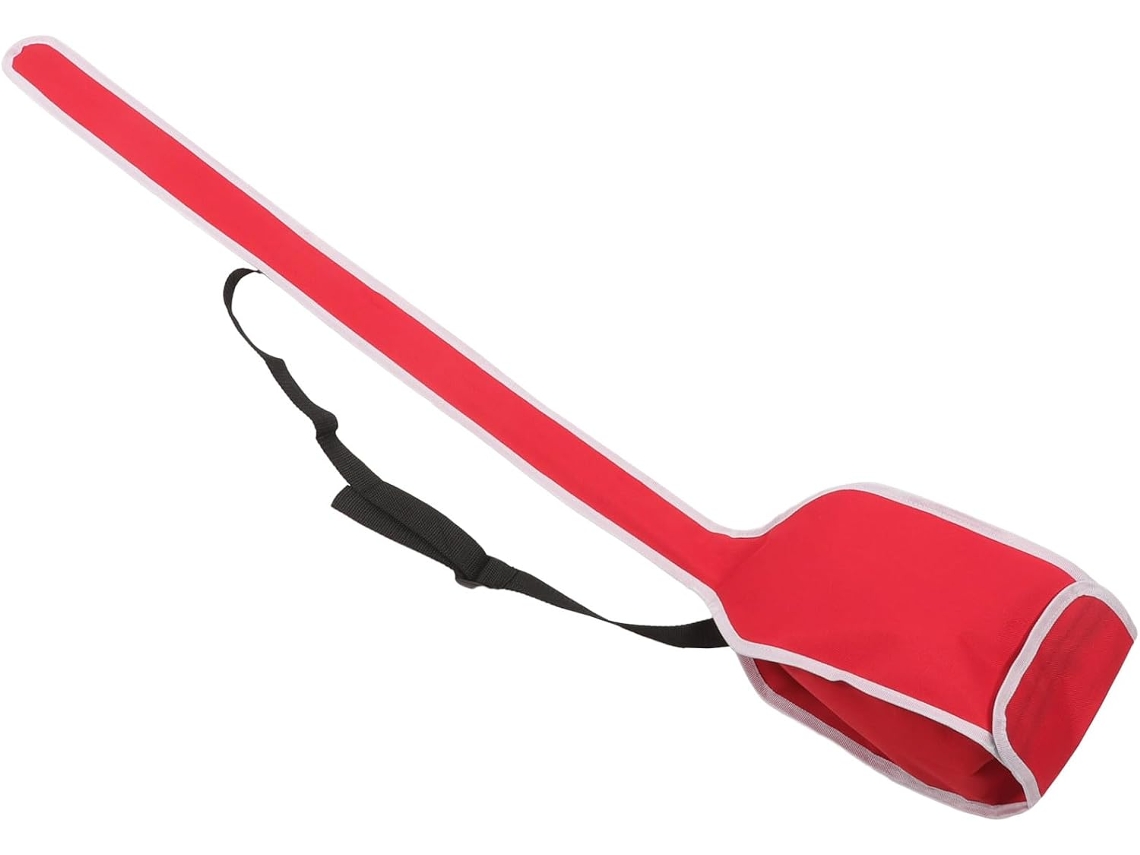 Bolsa Roja Para Esgrima Para Adultos, Estuche Multifuncional Fabricado En Tela Oxford Resistente, Correa De Hombro Ajustable.