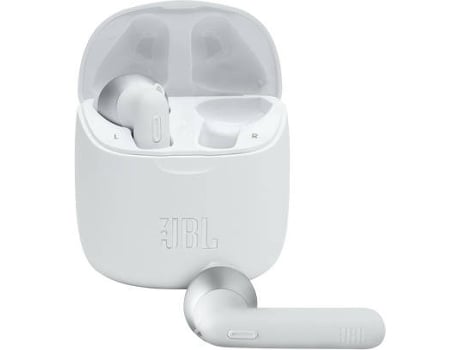 Auriculares Bluetooth JBL Tune 225 (In Ear - Microfóno - Blanco)