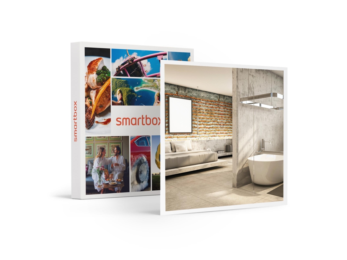 Caja Regalo SMARTBOX 1 noche en habitación con bañera de hidromasaje y cena para 2