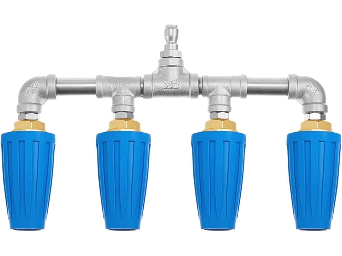 Boquilla De Hidrolavadora De Alta Presión De Acero Inoxidable – Lavadora Ergonómica