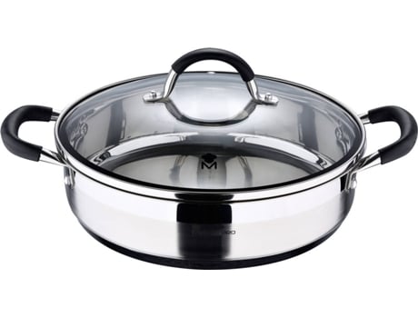 Olla MASTERPRO BGMP-1503-BK (Gris - Acero Inoxidable)