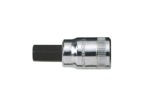 Llave vaso 1/4 punta allen 6mm