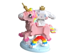 Figuras de dibujos animados, bloques de construcción en miniatura 3D de plástico ABS 6033