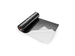 Rollo de plástico Succebuy de 10 milésimas, 3 MX 30 m, resistente, blanco y negro