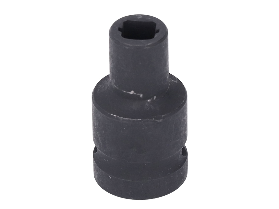Destornillador cuadrado M12, acero Cr-Moli, accionamiento de 1/2 pulgada con resorte para llaves eléctricas, neumáticas y manuales