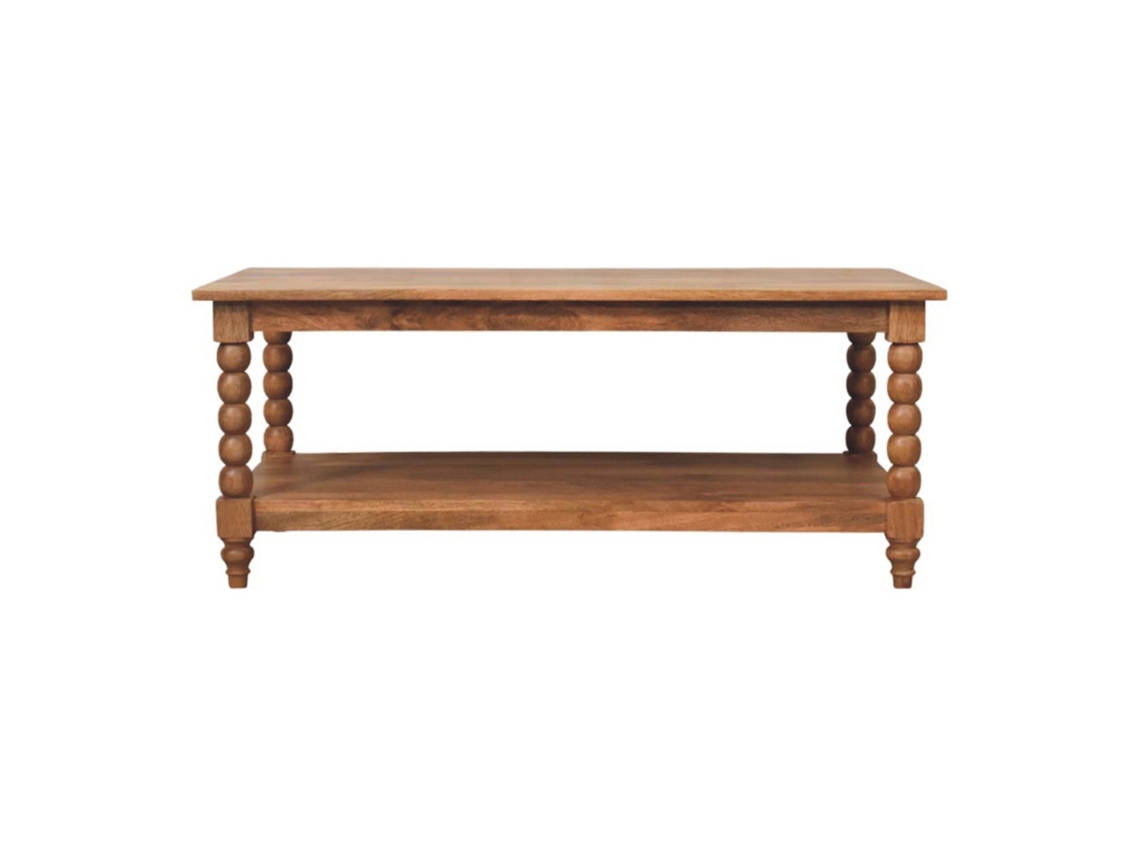 Mesa de centro de madera maciza Barley Twist de ARTISAN FURNITURE EST 1995 TM