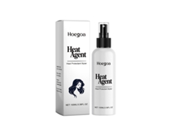 Spray para el cuidado del cabello para un cabello brillante y suave.