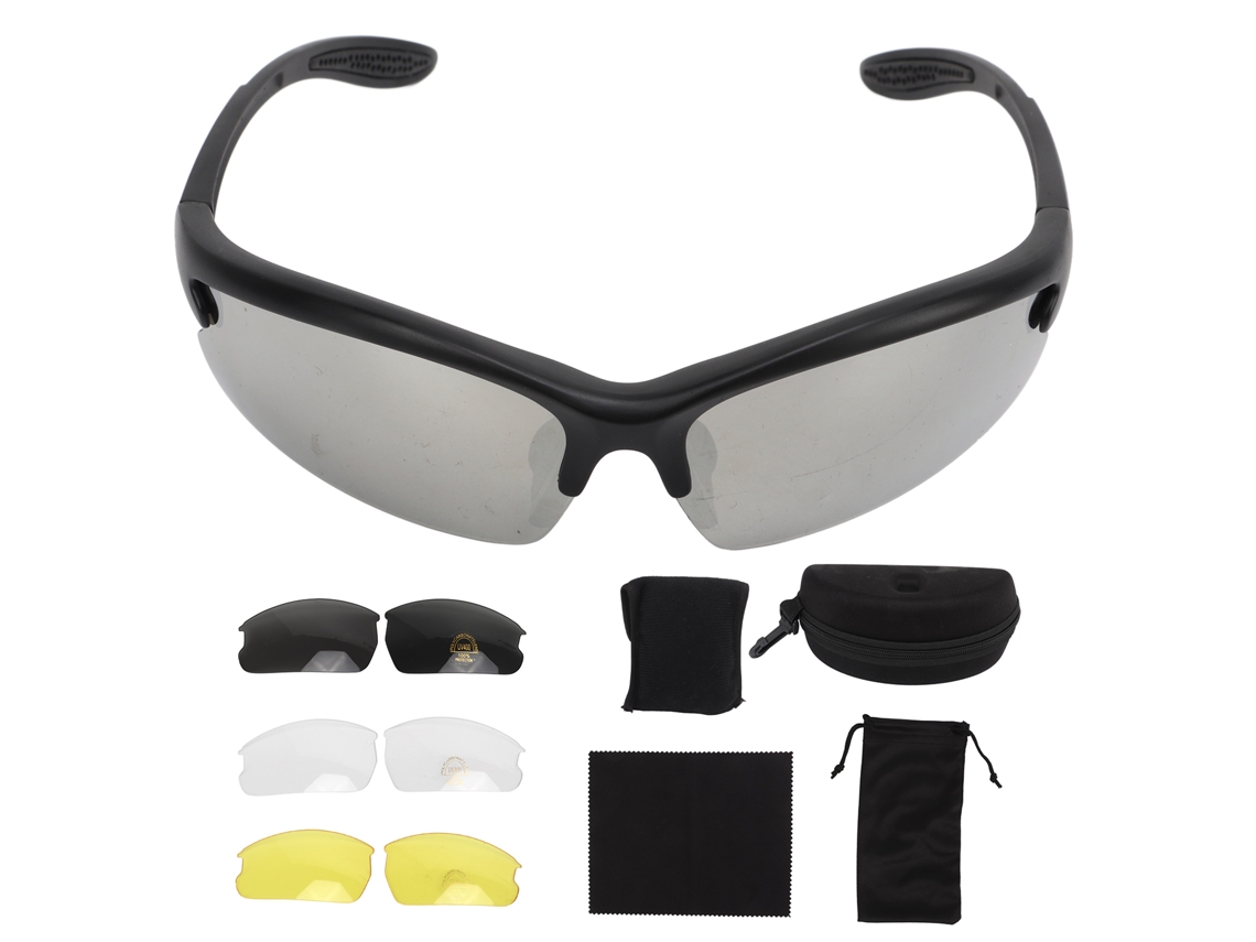 2026-gafas De Tiro Al Aire Libre Resistentes A Impactos, Antipolvo Y Viento, Equipo De Gafas Para Soldados Unisex