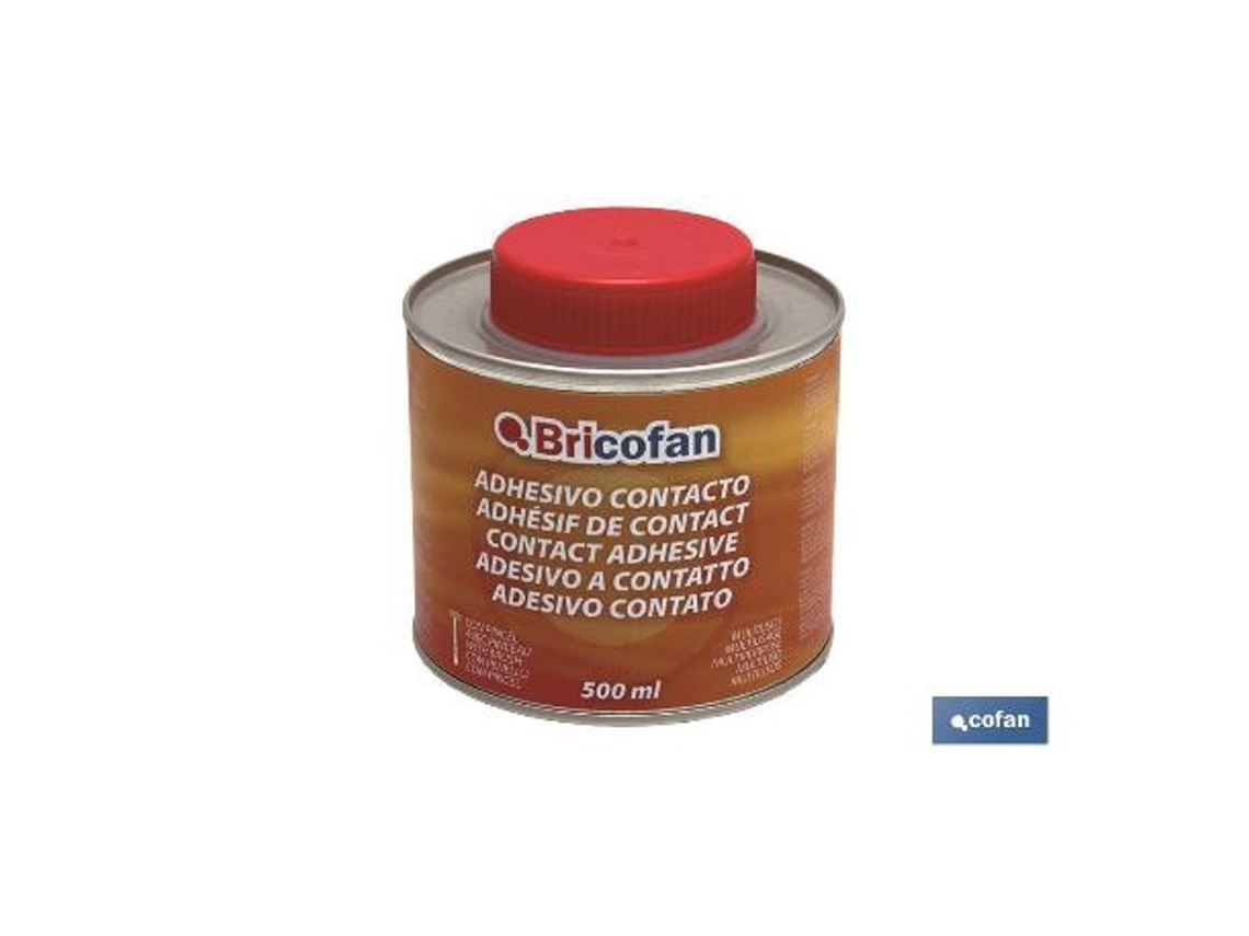 Bote adhesivo contacto bricofan c/pincel (500ml)