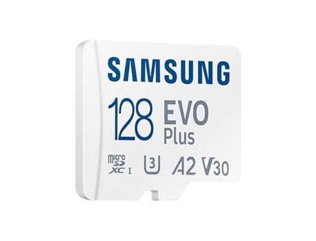 Tarjeta de Memoria MicroSDXC SAMSUNG EVO Plus (128 GB - 130 MB/s)