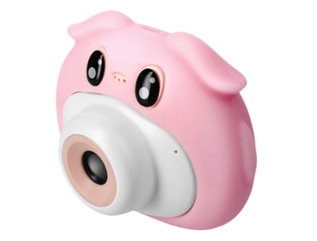 Cámara Fotos infantil Modo Selfie Vídeos 1080p Diseño Kawaii MAXLIFE rosa