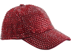 Gorra De Béisbol Única Para Adolescentes: Accesorio Para Fotos De Viaje Con Lentejuelas Llamativas.