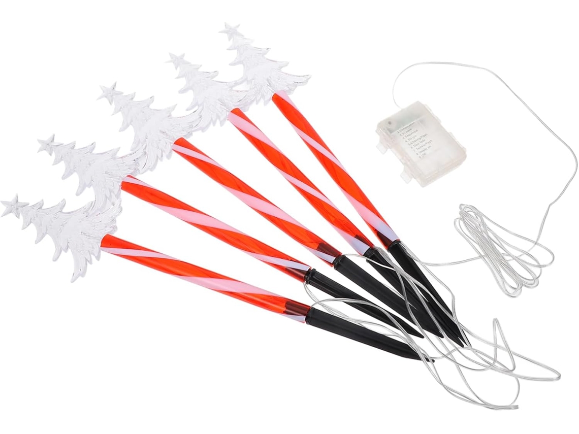 Luces Navideñas Para Colocar Y Decorar Caminos, Carreteras, Senderos, Jardines Y Exteriores Para Fiestas Navideñas.
