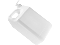 Dispensador De Detergente Líquido Para Ropa Ciieeo De 4 Litros Recargable En Plástico Blanco Con Bomba, Acabado Impecable Y