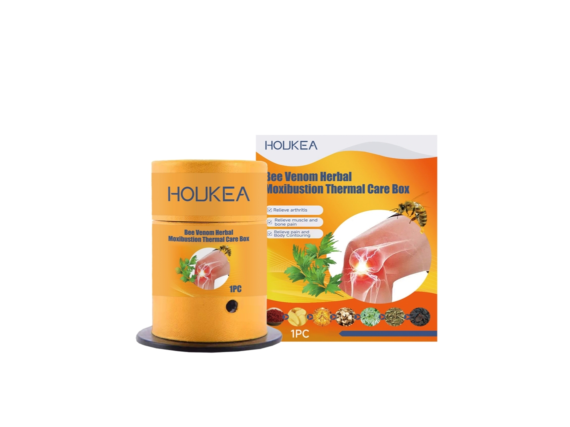 Caja de compresas calientes con hierbas para un alivio muscular rápido