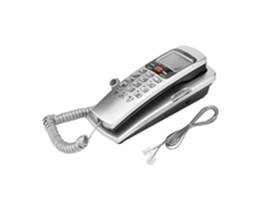 Teléfono ABS TCF1000 con soporte de mesa y pared