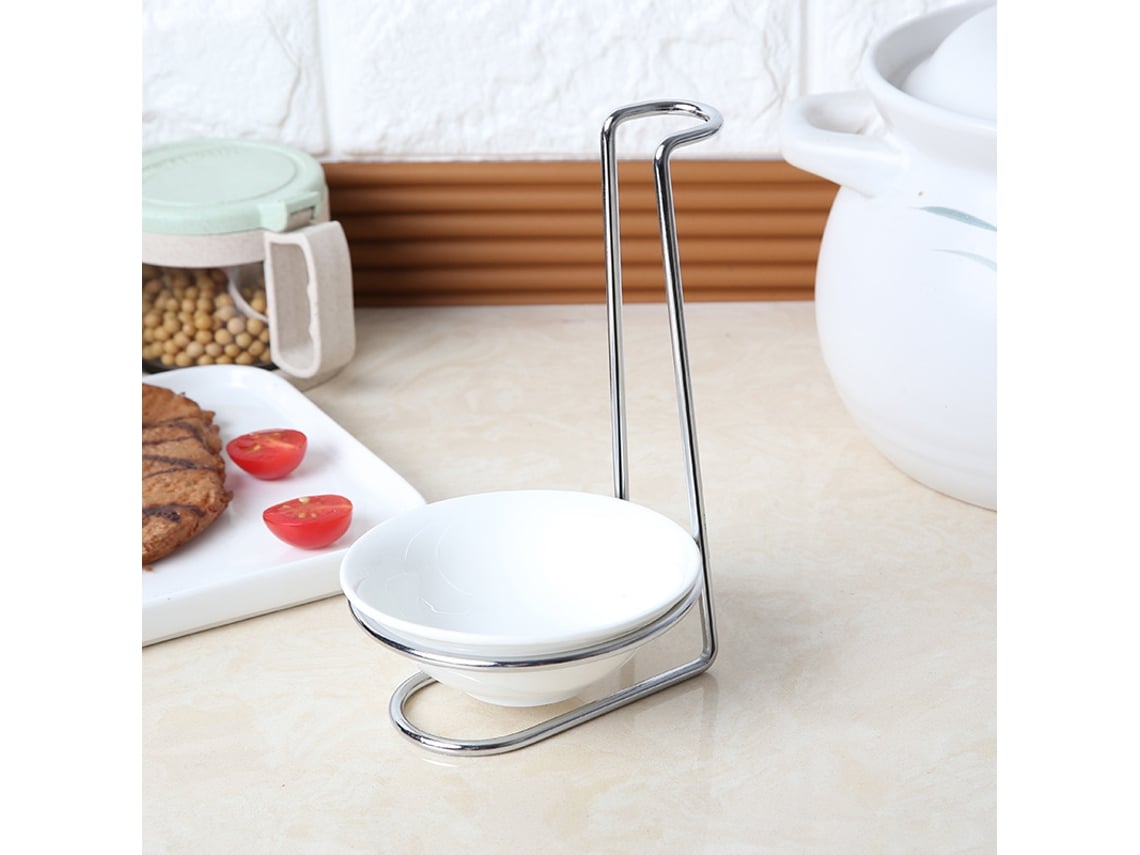 Colher De Sopa Suporli Portátil De Aço Inoxidável, Utensílios De Cozinha Suporli Unidirecionais.