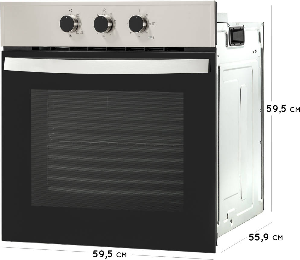Horno TEKA HBB 605 (70 L - 59.5 cm - Hidrolítico - Inox)