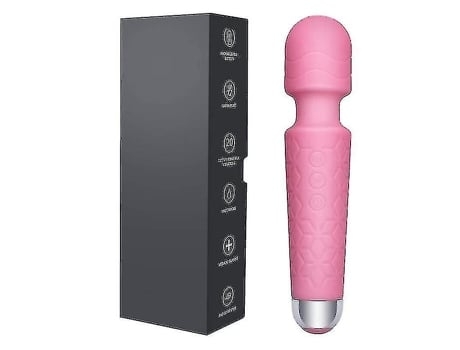 Masajeador Eléctrico Inalámbrico Masajeador de Espalda Portátil Recargable TURMIN Rosa