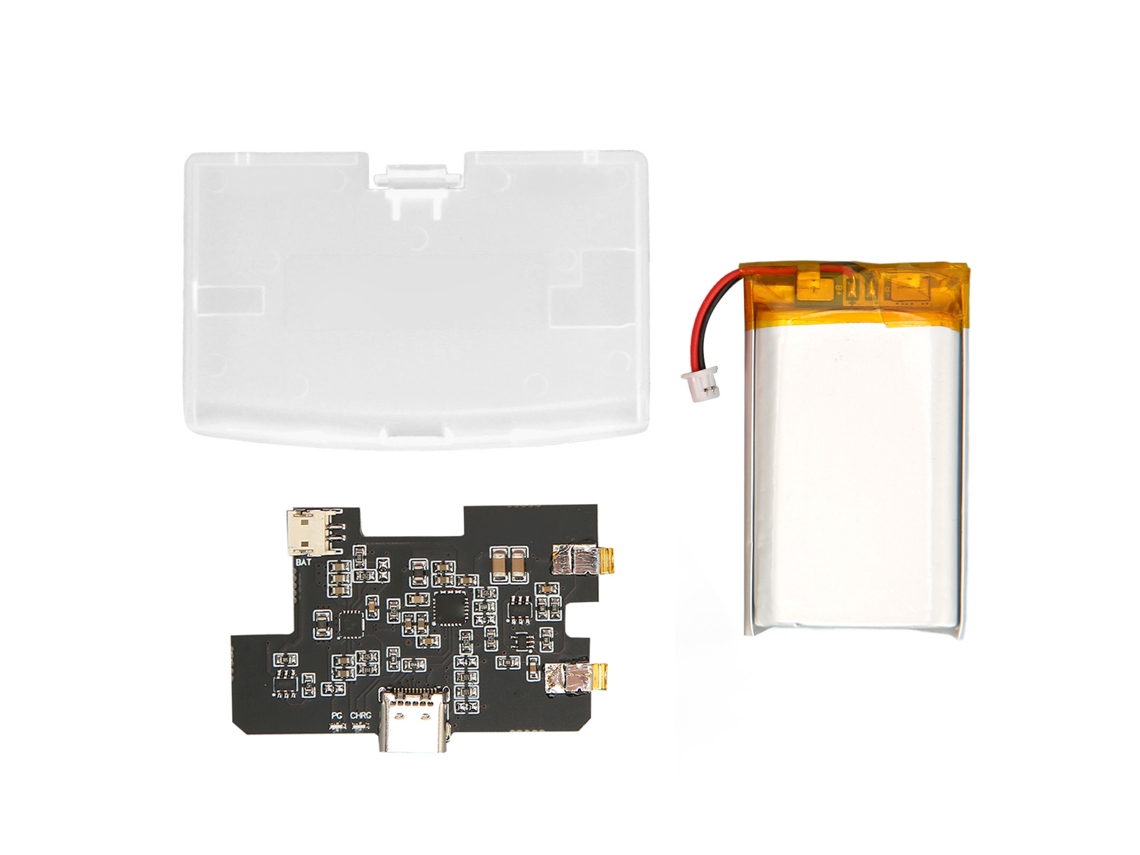 Batería Recargable De Polímero De Litio Usb-c De 1500 Mah Para Game Boy Advance, Módulo De Batería Universal