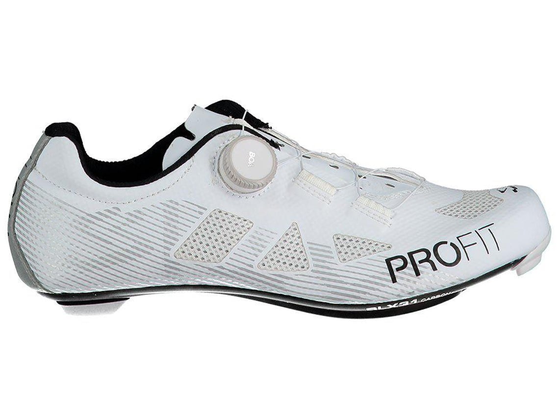 Zapatillas para Hombre SPIUK Carretera Profit Carbono Blanco para Ciclismo  (EU 39)