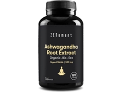 Complemento Alimentar ZENEMENT Extracto de Raíz de Ashwagandha ECO (120 Cápsulas)