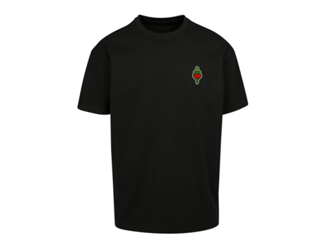 Camiseta para Unisexo MISTER TEE (XS - Algodón - Negro)