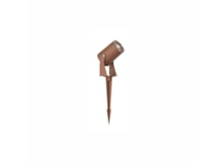 Foco LED redondo Sair 10w IP65 Corten 2200k - Luz de jardín para plantas o setos H36cm - Beneito Faure
