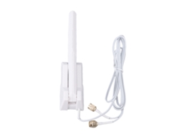 Antena Wifi Tri Band 12dbi 2.4g 5.8g 6g Sma Externa De Escritorio Para Computadoras Y Juegos