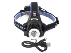 Linterna Frontal Led Recargable Por Usb E Impermeable Para Acampada, Apicultura Y Actividades Al Aire Libre.