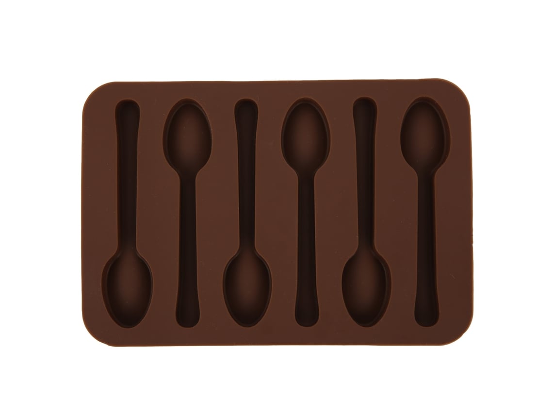 Rebe-molde De Chocolate Para Pastel Em Forma De Colher Antiaderente Ferramenta Diy Para Assar Acessórios De Cozinha