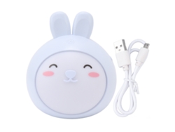 2026-lámpara De Noche Bonita Con Regulable Sin Escalas, Toque Sensible Y Recargable Usb, Lámpara De Mesita De Noche Azul