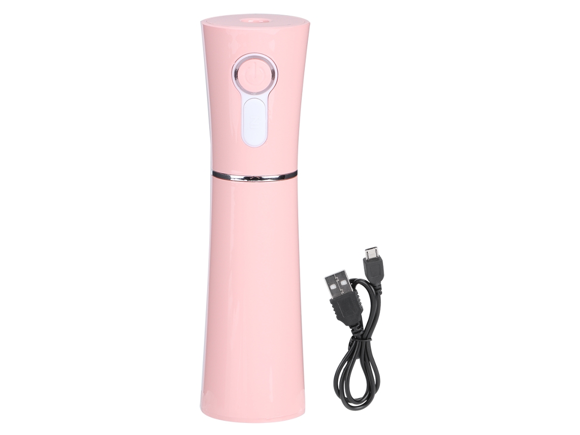 Humidificador portátil de mano con generador de niebla facial recargable por USB