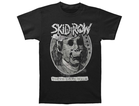 Camiseta ROCKINSTONE de Skid Row Dead Benji (M)