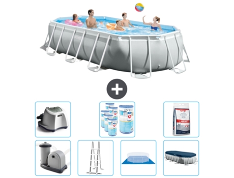 Piscina Tubular INTEX 26796GN-CB57 (13365 L - 274x122cm)
