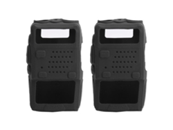 HURRISE Funda de Silicona para Walkie Talkie 2 Piezas Mini Funda Protectora Suave de Silicona para Walkie Talkie Radio Parte de Video