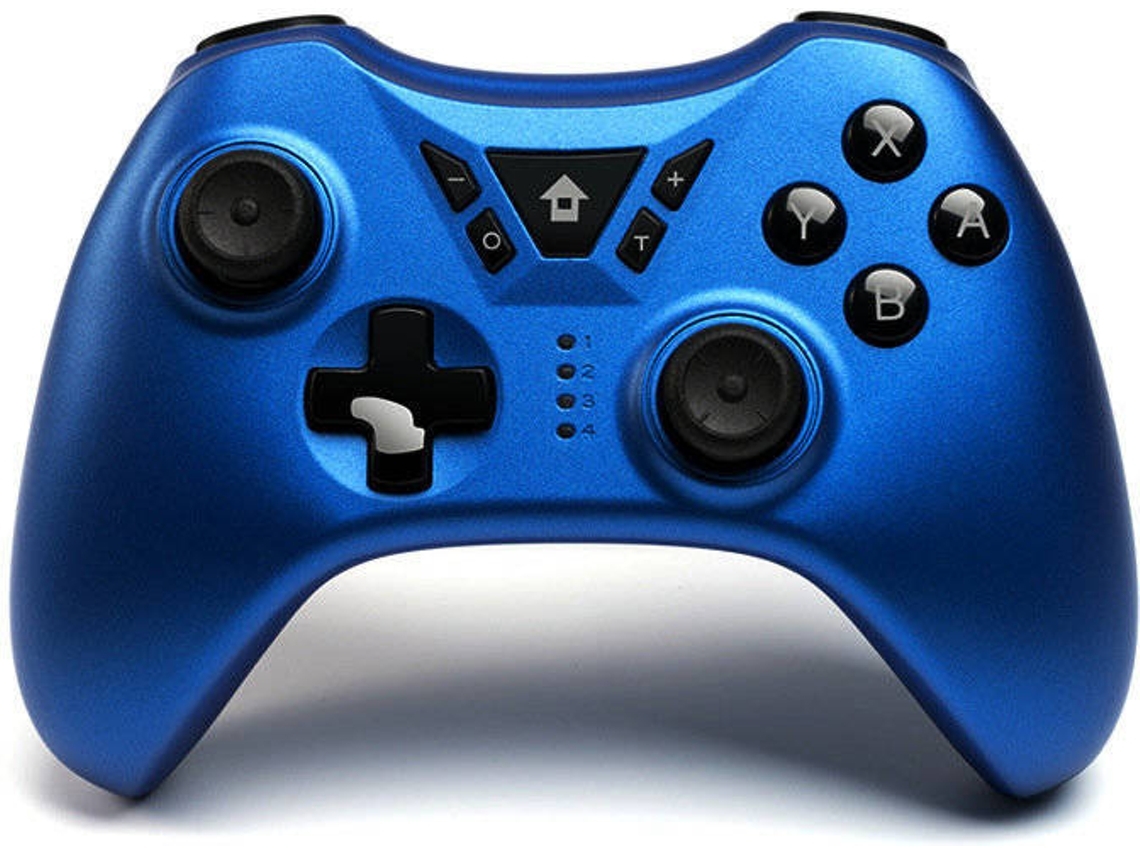 Mando Multiplataforma ENKERS Gamepad (Inalámbrico - Azul)