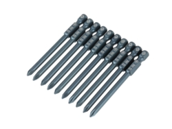 Juego de puntas de destornillador S2 Ph1 1/4'' 75 mm