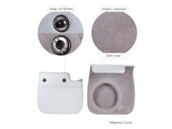 2026-funda Para Cámara Fujifilm Instax Mini 9/8/8+/8s Con Correa, Bolsa Protectora De Cuero Pu, Accesorios Instax Mini