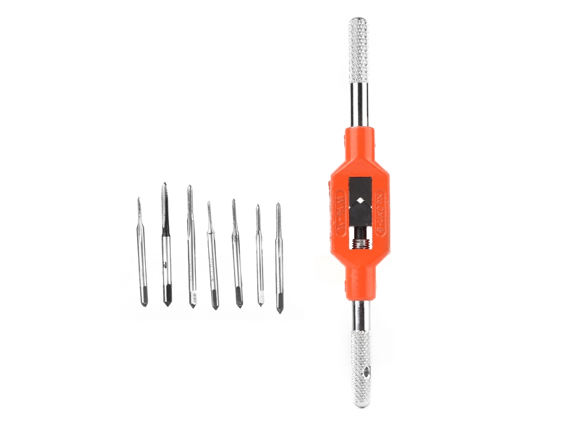 2026velora-kit De Herramental De Rosca M1.1-m2.5 Con Martillo Ajustable Hss Plug Tap Industrial