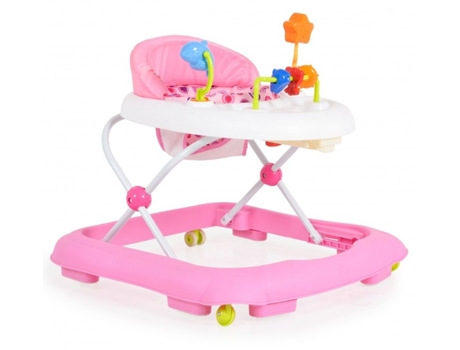 Andador con Bandeja de Juguetes EKO pink MONI