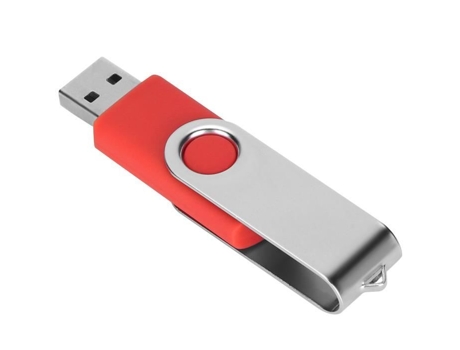 HURRISE Memoria USB Candy Rojo USB Flash Drive Giratorio Almacenamiento Portátil Memory Stick para Tablet PC 2GB