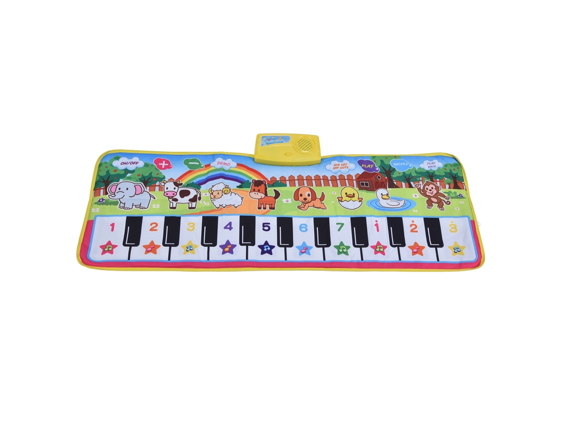Ats-colchón Musical Infantil Anti-deslizante Estable Plegable Teclado Juguete De Baile Educatsivo Para Niños