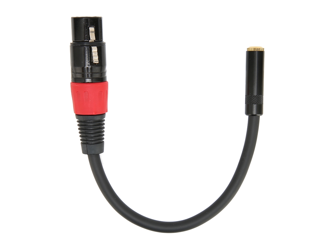 Cable Convertidor De Micrófono Profesional De 3,5 Mm Hembra A Xlr Hembra Para Cámara Y Ordenador, 0,2 M