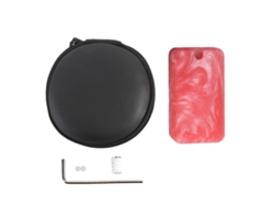 Ats-juguete Deslizador De Dedos Push Slider Sensorial Cómodo De Agarrar Relajante Portátil Doble Riel Rojo
