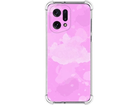 Carcasa para Oppo Find X5 5G TUMUNDOSMARTPHONE Dibujos Antigolpes Acuarela 04 Multicolor