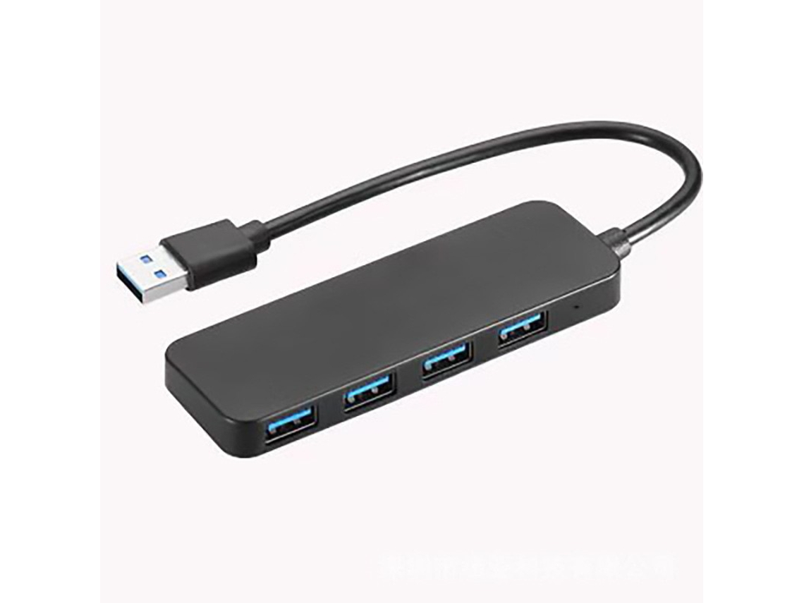 Hub Usb 3.0, 4 Portas, Material De Latão, Ultrafino De 0,15 M*