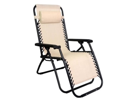 Silla playa con reposa pies tipo tumbona plegable 90x60x110 (alt) cm