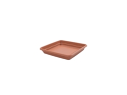 Plato de Jarrón PLASTIKEN Cuadrado Terra (4L - 19 x 19 x 3 cm)