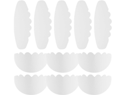Soporte Gorra Blanca 50 Piezas Tamaño 3 Inserto Cartón Gorras Béisbol Adulto Mantiene Forma Almacenamiento